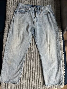 GAP original straight High-Rise cropped Jeans